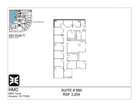 6655 Travis St, Houston, TX for lease Floor Plan- Image 1 of 1