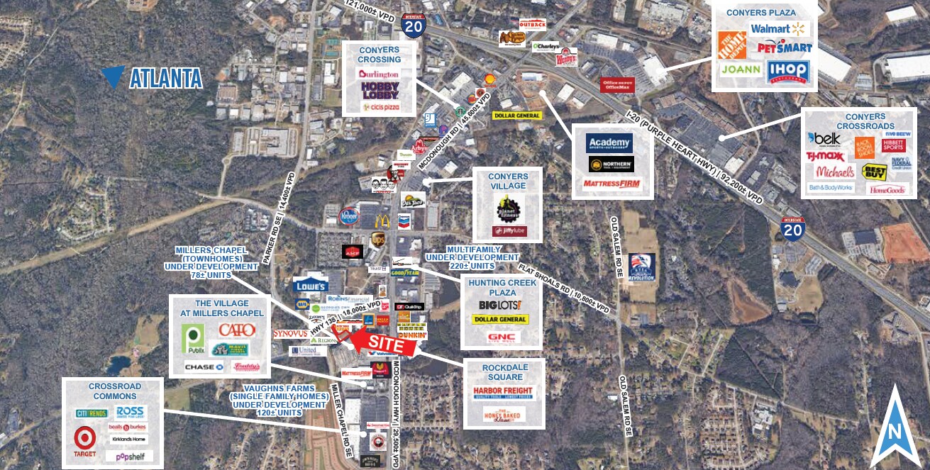 1840 Highway 138 SE, Conyers, GA 30013 Millers Crossing Parcel