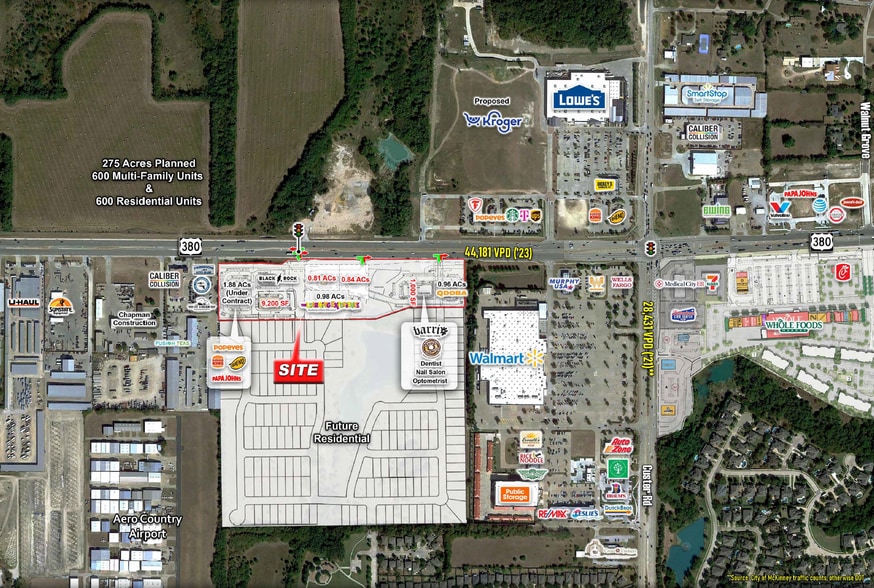 SWQ US 380 & Custer Rd, McKinney, TX for lease - Building Photo - Image 2 of 8