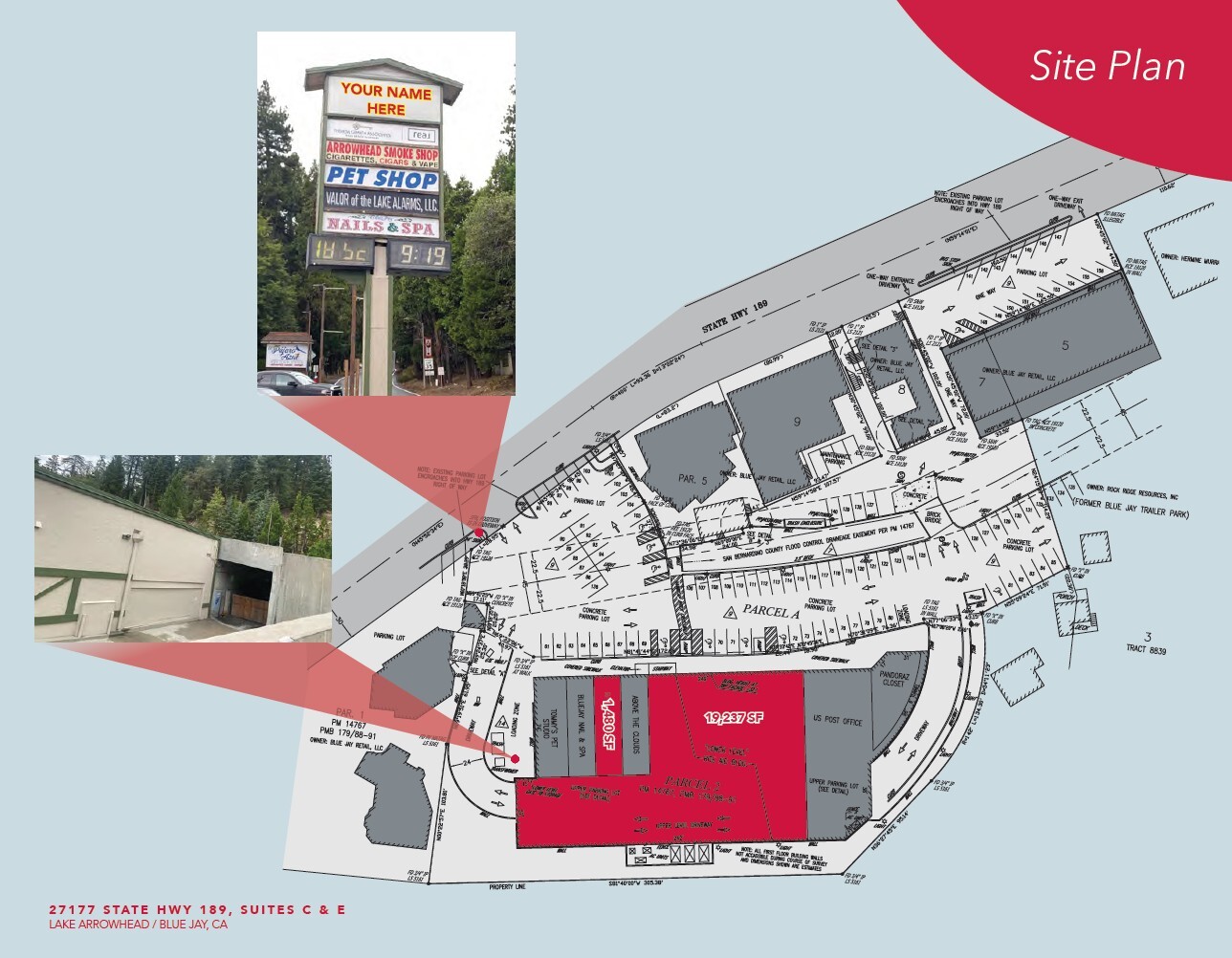 27177 State Highway 189, Blue Jay, CA for lease Floor Plan- Image 1 of 1