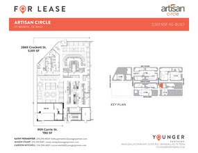 2973 W 7th St, Fort Worth, TX for lease Floor Plan- Image 2 of 7