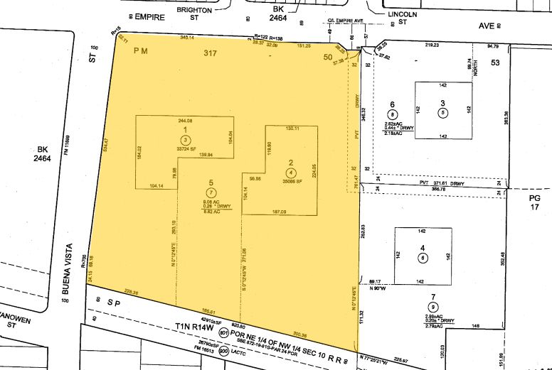 2400 Empire Ave, Burbank, CA for lease - Plat Map - Image 2 of 15