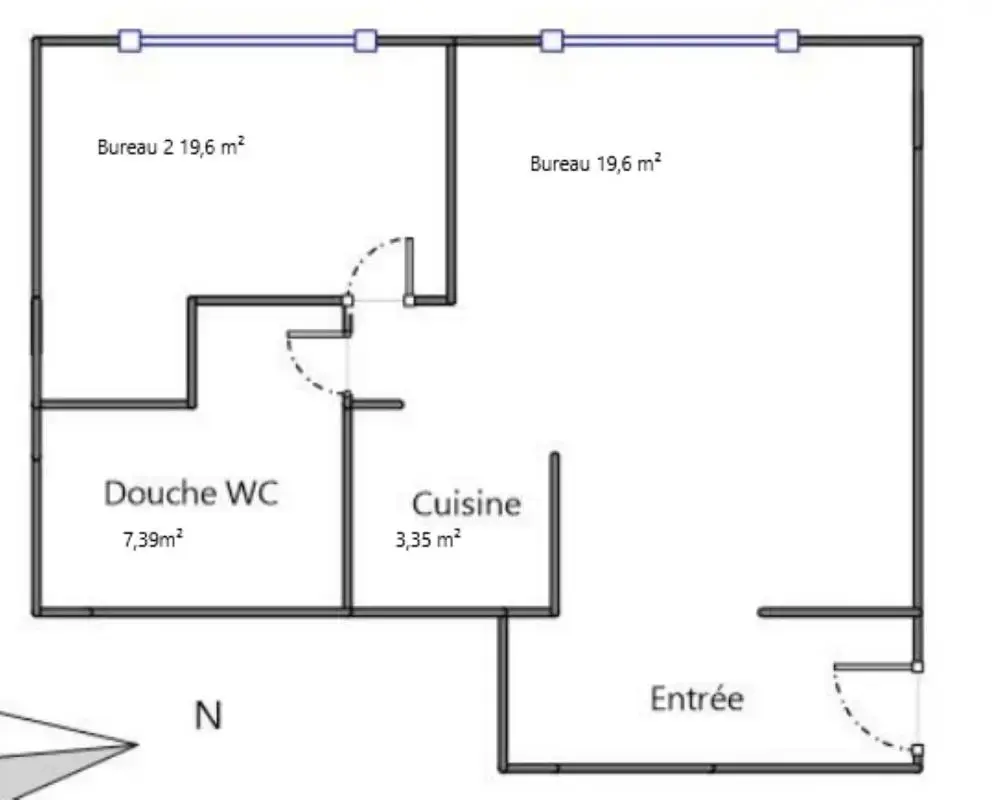 Lyon, RHO 69003 -  -  - Floor Plan - Image 1 of 5