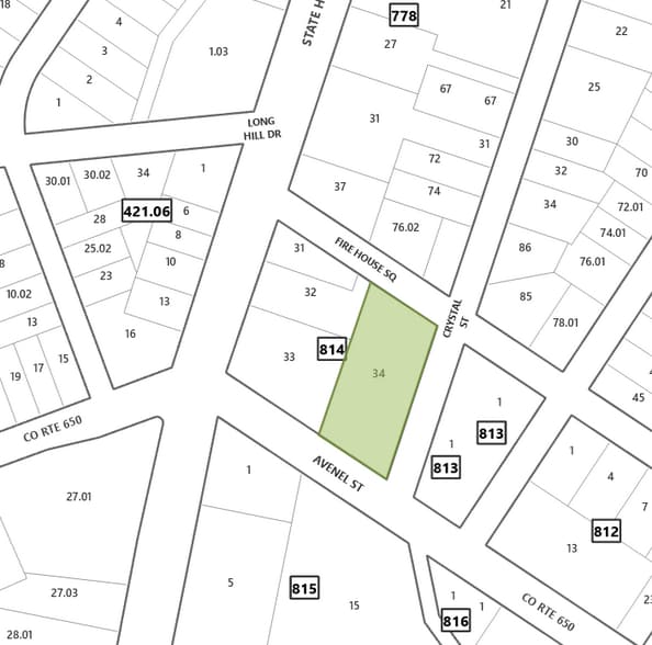 Avenel St, Avenel, NJ for sale - Plat Map - Image 2 of 2