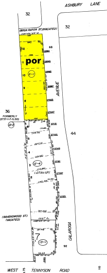 27001 Calaroga Ave, Hayward, CA for lease - Plat Map - Image 3 of 3