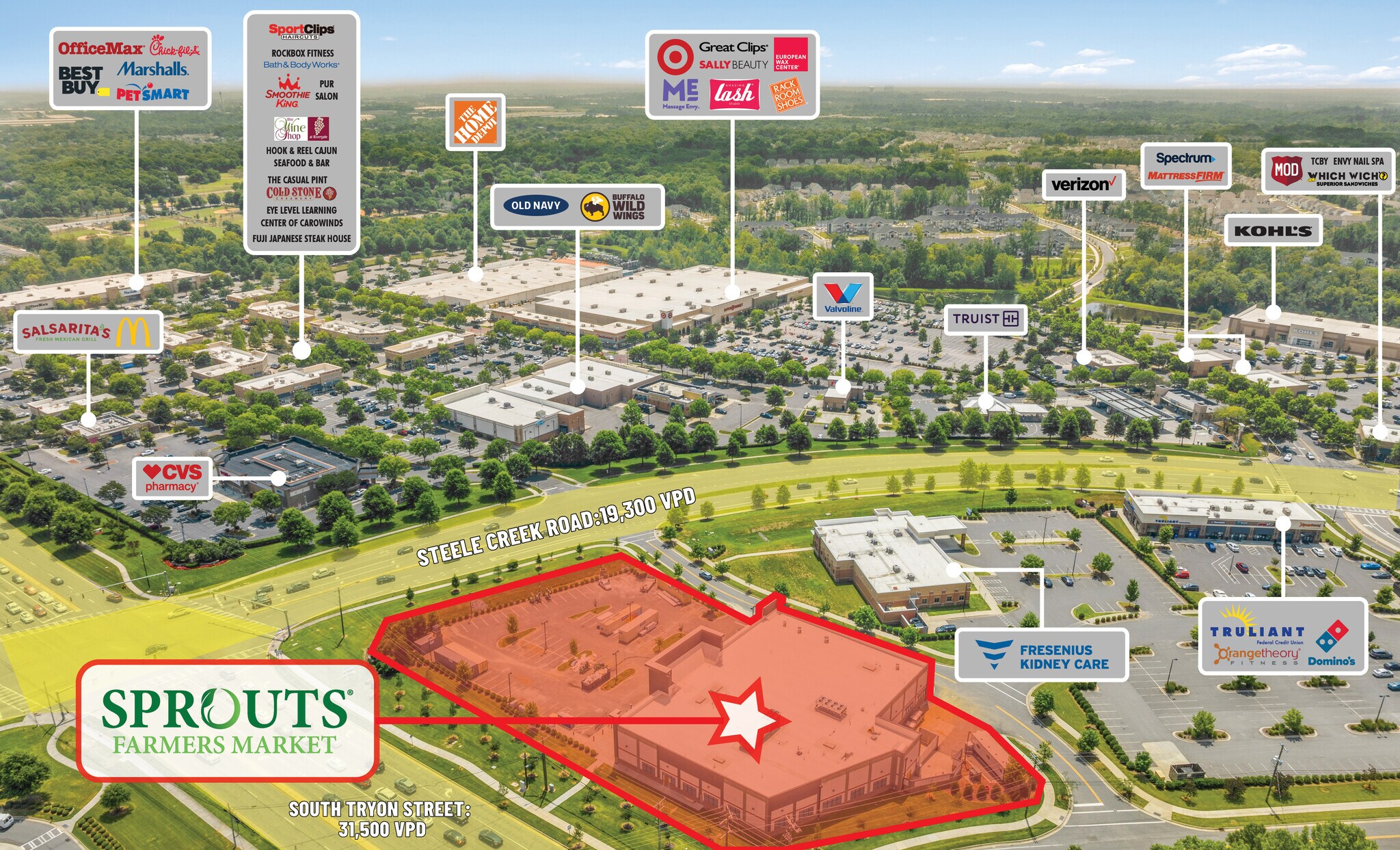14124 Steele Creek Rd, Charlotte, NC 28278 Sprouts Farmers Market