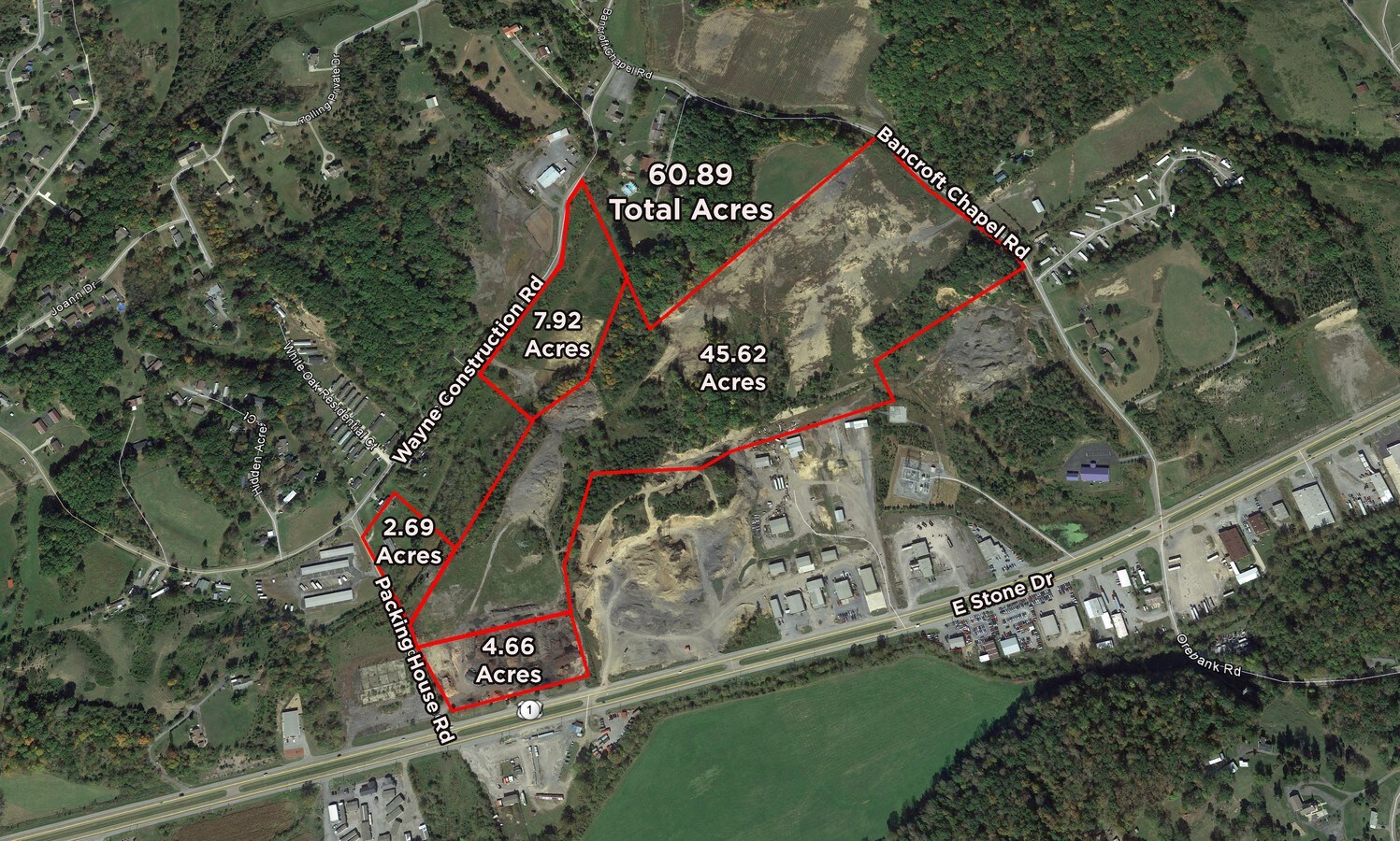 Bancroft Chapel Rd, Kingsport, TN, 37660 Commercial Land For Sale