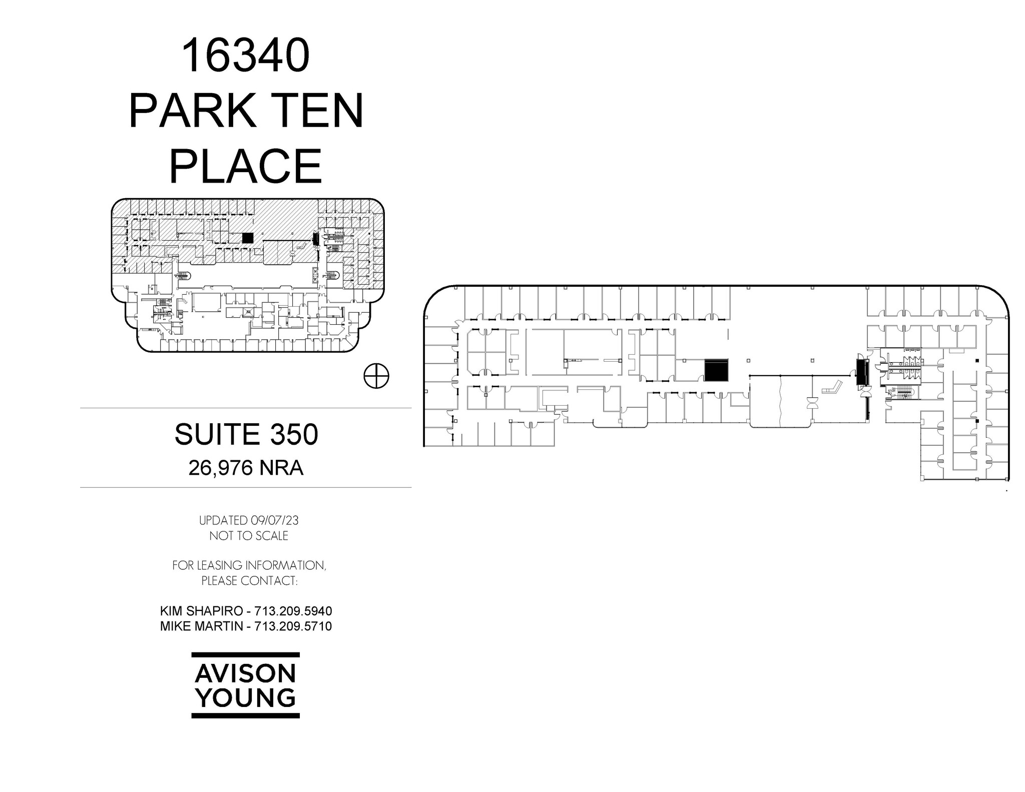 16340 Park Ten Place Dr, Houston, TX for lease Floor Plan- Image 1 of 1