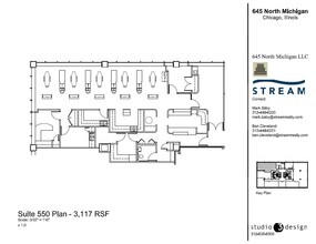 645 N Michigan Ave, Chicago, IL for lease Floor Plan- Image 1 of 1