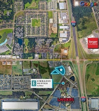 More details for Venture & Pepperchase Dr, Southaven, MS - Land for Sale