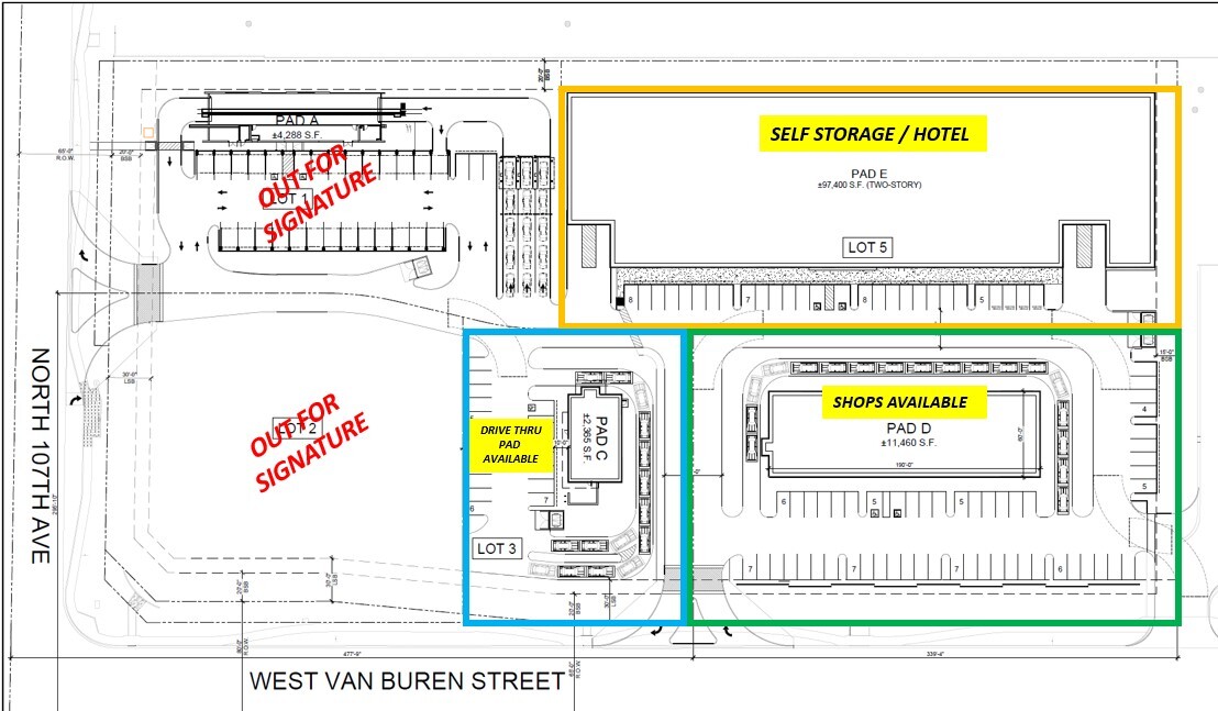 NEC 107th Ave, Avondale, AZ for lease Building Photo- Image 1 of 1