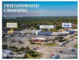 More details for 102-146 W Parkwood Ave, Friendswood, TX - Retail for Lease