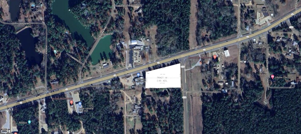 5530 LA-28 Hwy, Pineville, LA for lease - Aerial - Image 1 of 8