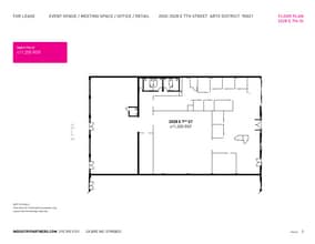 2014-2022 E 7th St, Los Angeles, CA for lease Floor Plan- Image 1 of 17