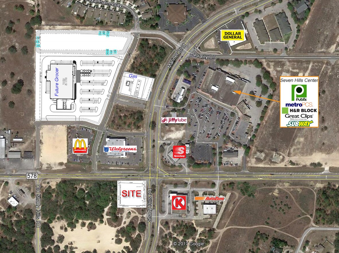 16202 County Line Rd, Spring Hill, FL for sale Aerial- Image 1 of 1