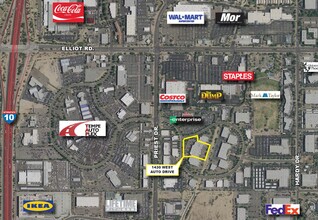 1430 W Auto Dr, Tempe, AZ - aerial  map view