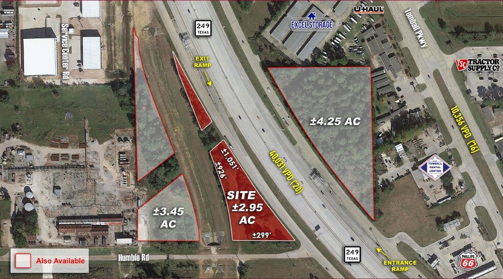 Hwy 249 & Humble Rd, Tomball, TX for sale - Primary Photo - Image 1 of 1