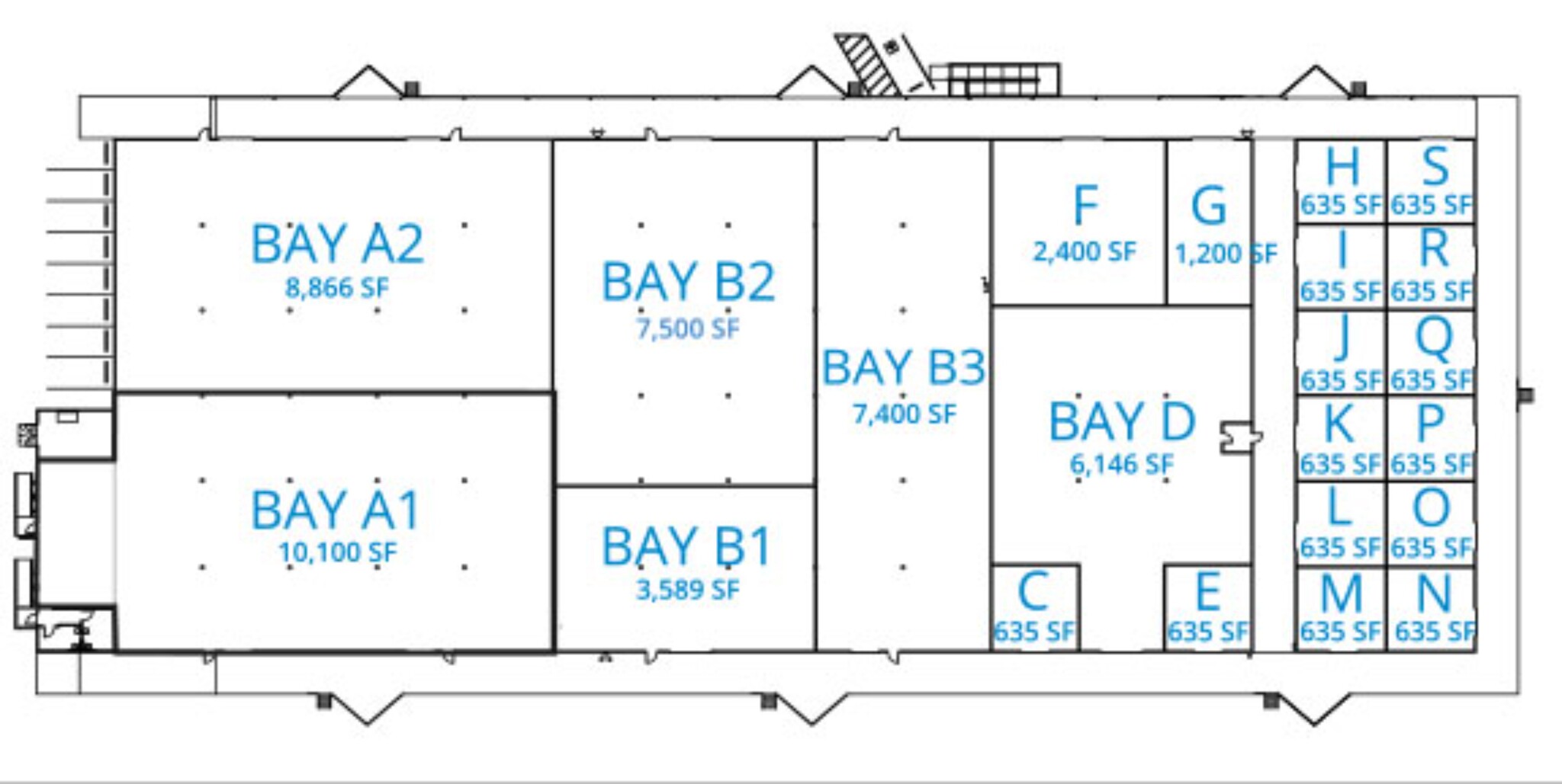 4601 Lang Ave, Mcclellan, CA for lease Site Plan- Image 1 of 1