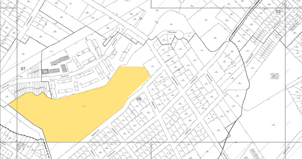 500 S Ridgeway Ave, Glenolden, PA for sale - Plat Map - Image 1 of 1