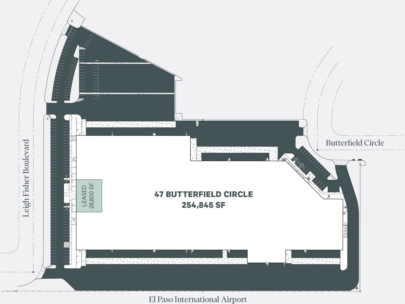 47 Butterfield Cir, El Paso, TX for lease Building Photo- Image 1 of 1