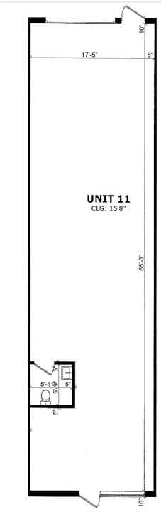 63-65 Clarke Rd, London, ON for lease Floor Plan- Image 1 of 1