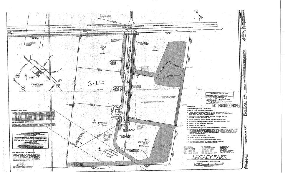 116 Snapdragon, Chapin, SC for sale - Plat Map - Image 2 of 2