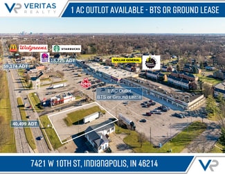 More details for 7421 W 10th St, Indianapolis, IN - Land for Sale