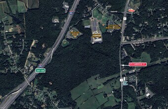 670 Cambridge St, Fredericksburg, VA - AERIAL map view