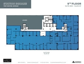 1100 Wayne Ave, Silver Spring, MD for lease Floor Plan- Image 1 of 1