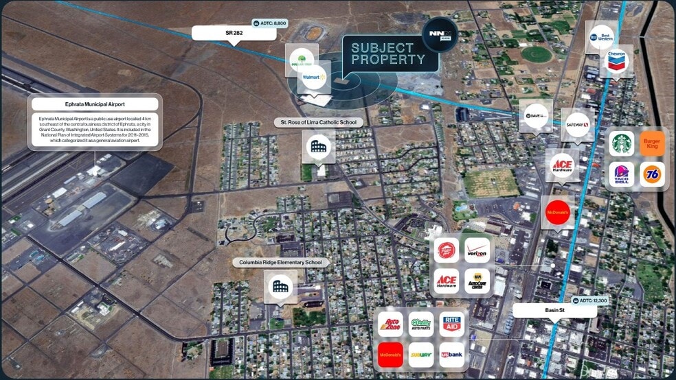 1551 Nat Washington Way, Ephrata, WA for sale - Building Photo - Image 2 of 4