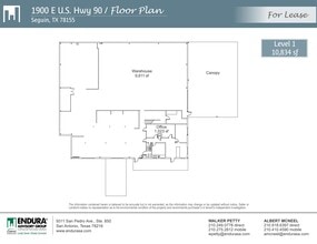 1900 E US Highway 90, Seguin, TX for lease Floor Plan- Image 1 of 1
