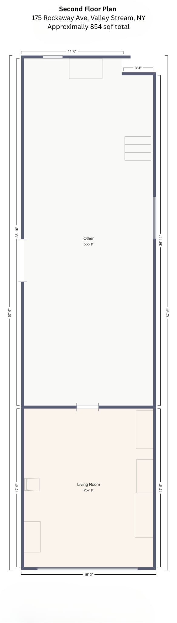 175-183 Rockaway Ave, Valley Stream, NY for lease Floor Plan- Image 1 of 6