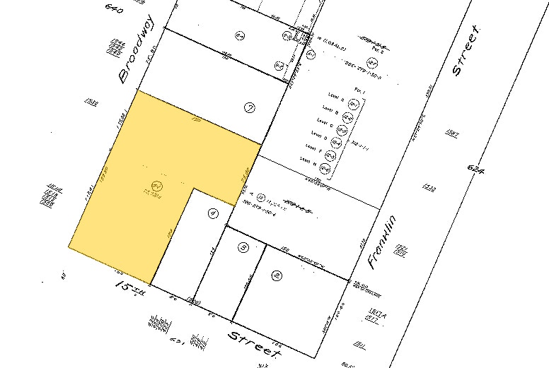 1500 Broadway, Oakland, CA for lease - Plat Map - Image 2 of 18