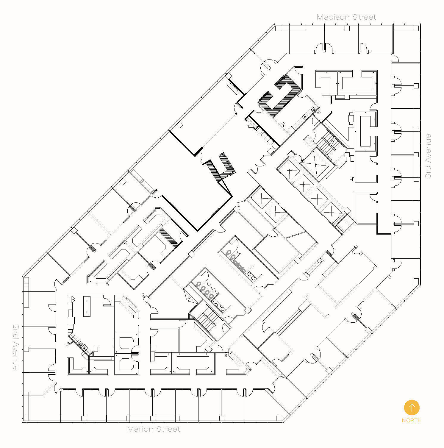 999 3rd Ave, Seattle, WA for lease Floor Plan- Image 1 of 4