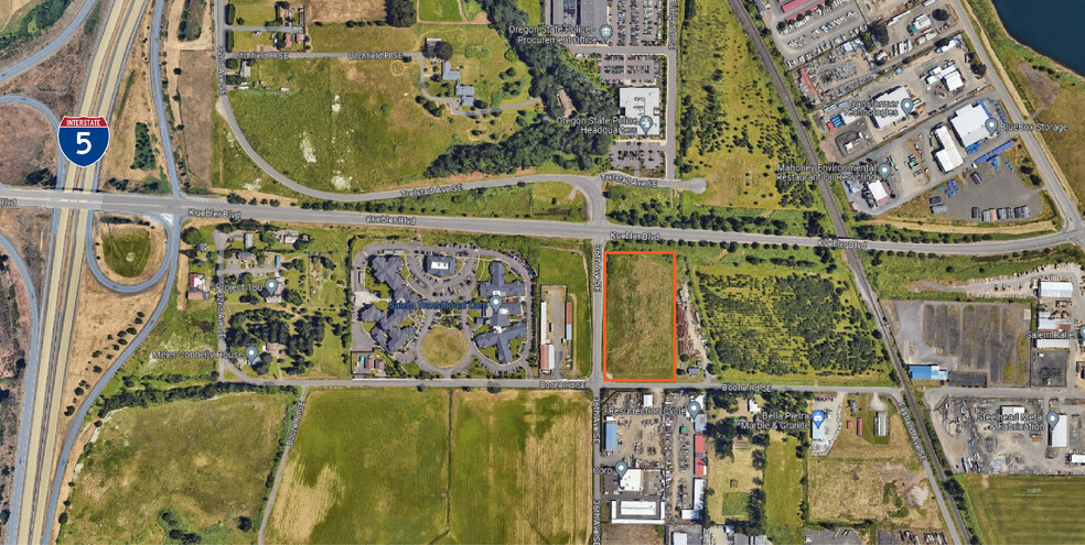 Lot 1801 - Boone Rd SE, Salem, OR for lease - Aerial - Image 1 of 4