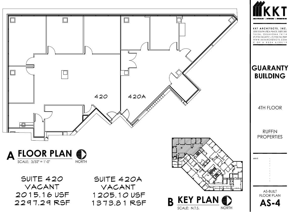 10159 E 11th St, Tulsa, OK for lease Floor Plan- Image 1 of 8