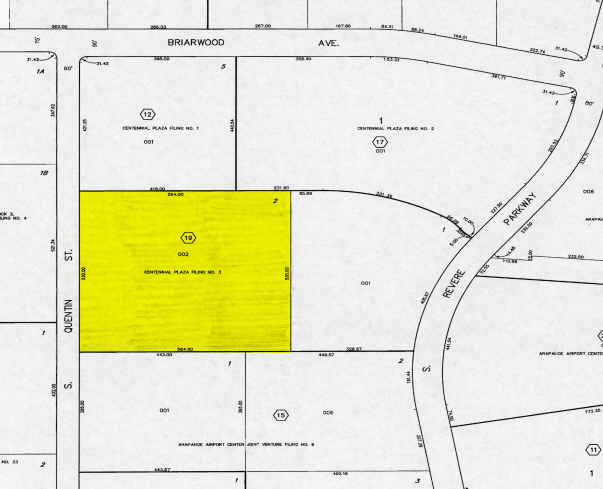 6912 S Quentin St, Centennial, CO for lease - Plat Map - Image 2 of 21