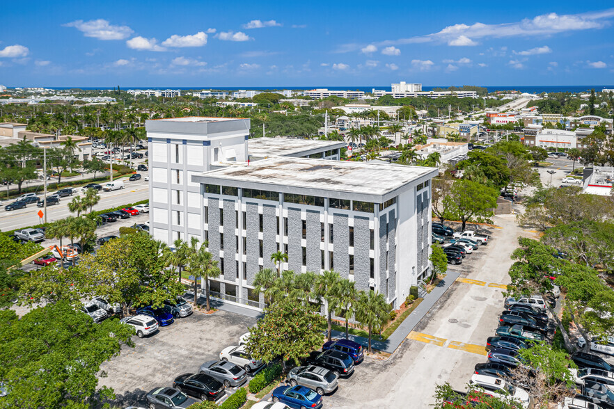 100 E Linton Blvd, Delray Beach, FL for lease - Aerial - Image 2 of 8