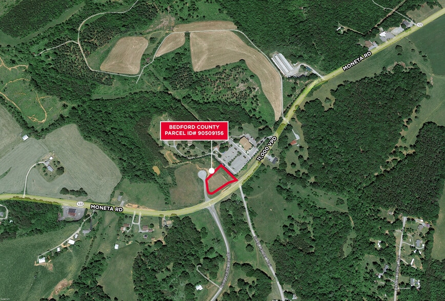 0 Moneta Rd, Moneta, VA for sale - Aerial - Image 2 of 2