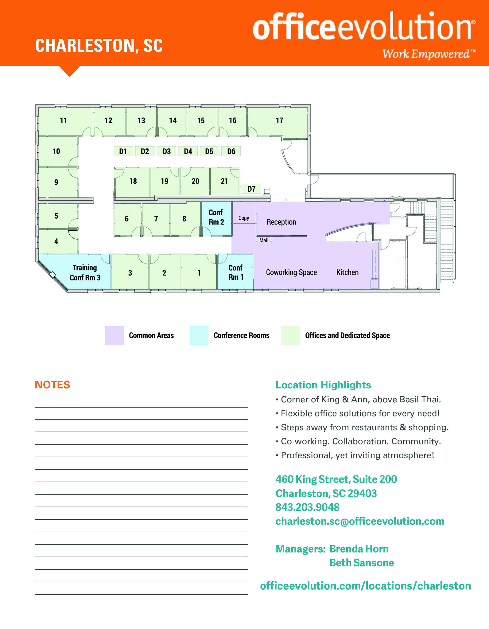 460 King St, Charleston, SC for lease Floor Plan- Image 1 of 1