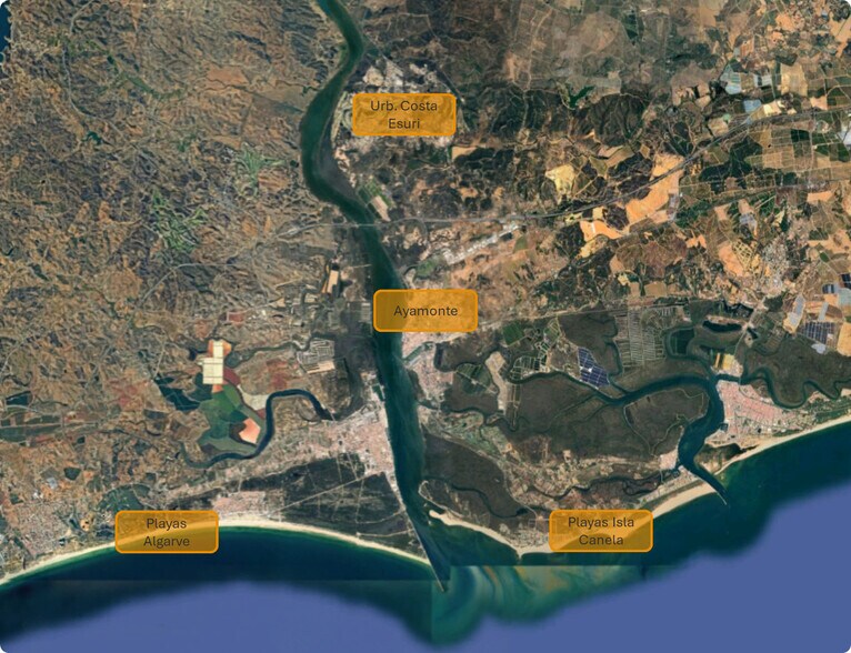 Land in Ayamonte, Huelva for sale - Aerial - Image 3 of 3