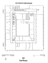 122 S Michigan Ave, Chicago, IL for lease Floor Plan- Image 1 of 1