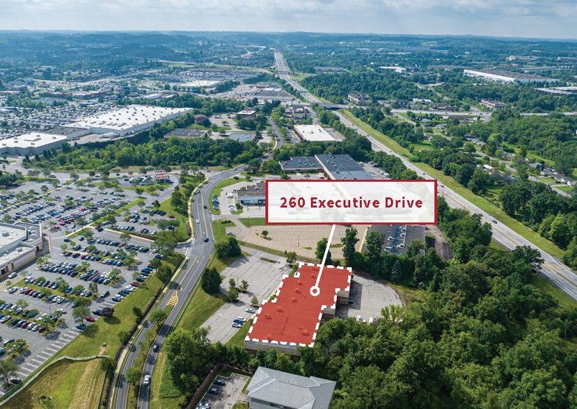 260 Executive Dr, Cranberry, PA for lease - Aerial - Image 3 of 9