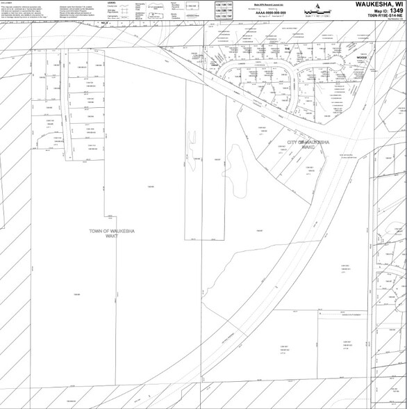 1507 E Sunset Dr, Waukesha, WI for sale - Plat Map - Image 3 of 6