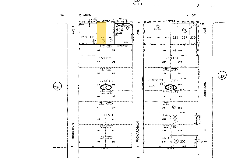 821 W Main St, El Cajon, CA for lease - Plat Map - Image 2 of 52