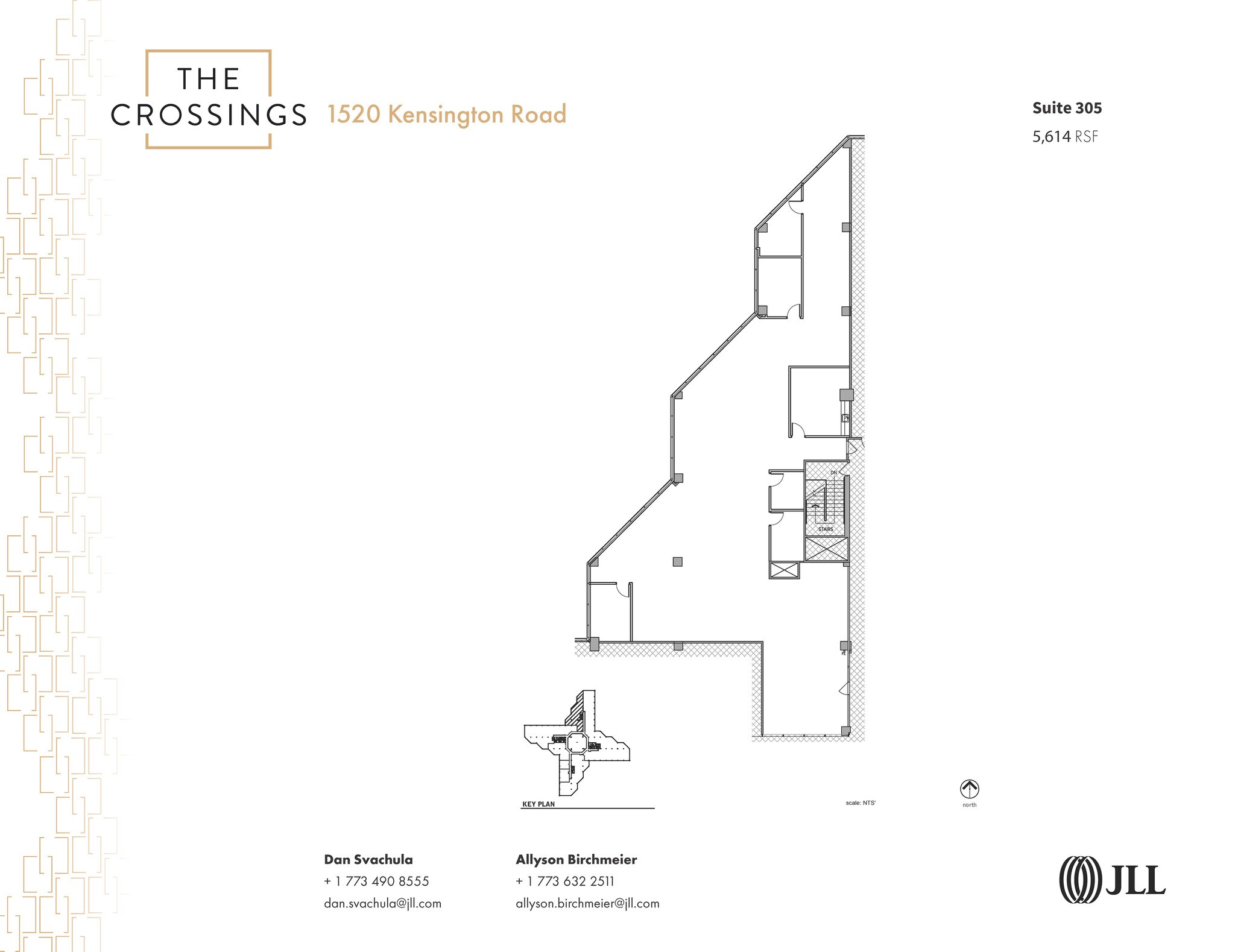 1520 Kensington Rd, Oak Brook, IL for lease Floor Plan- Image 1 of 1