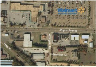 574 Greentree Cv, Collierville, TN - AERIAL  map view