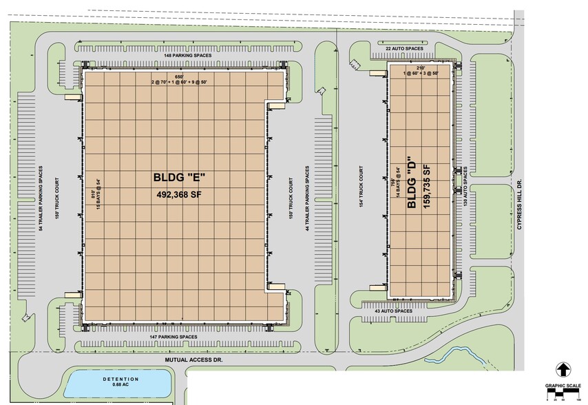 310 Cypress Hill Dr, McKinney, TX for lease - Site Plan - Image 2 of 3