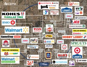 2121 W Danforth, Edmond, OK - AERIAL  map view