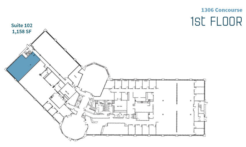 1302 Concourse Dr, Linthicum, MD for lease Floor Plan- Image 1 of 1